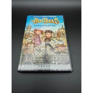 The Boxtrolls DVD 2014 Laika Animated Movie Focus Features Family Film